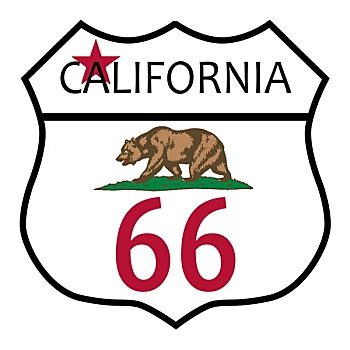 66号公路,加利福尼亚