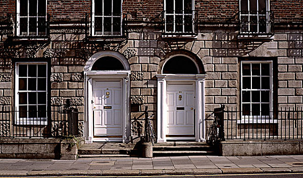 乔治时期风格,建筑,都柏林,爱尔兰