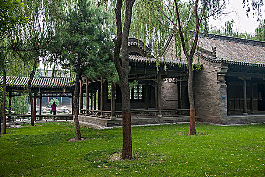 山西省晋中历史文化名城---榆次老城西花园庭院