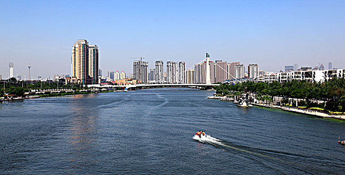 天津,海河,商务区,海河风光,海河两岸