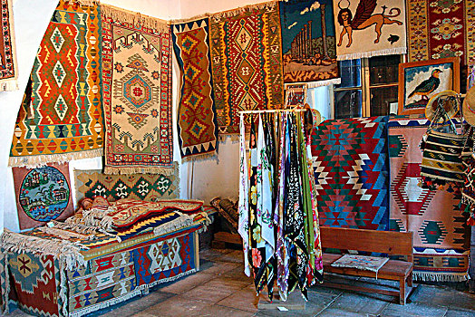 地毯,围巾,寺院,塞浦路斯北部