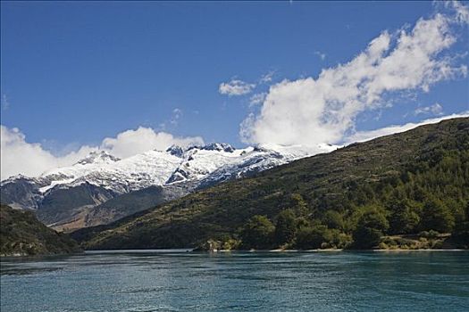 湖,布宜诺斯艾利斯,巴塔哥尼亚,智利,南美