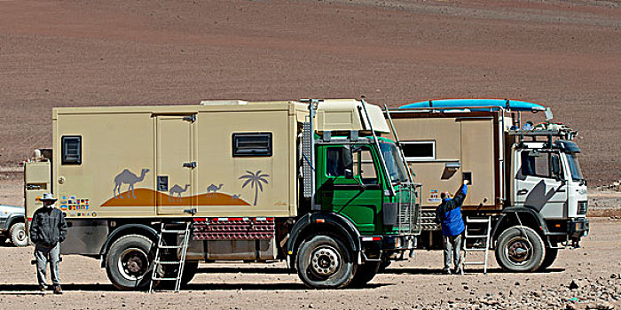 卡车,荒芜,国家级保护区,佩特罗,阿塔卡马沙漠,省,安托法加斯塔大区,边界