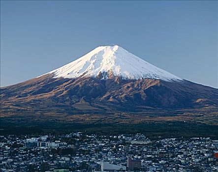 富士山,本州,日本