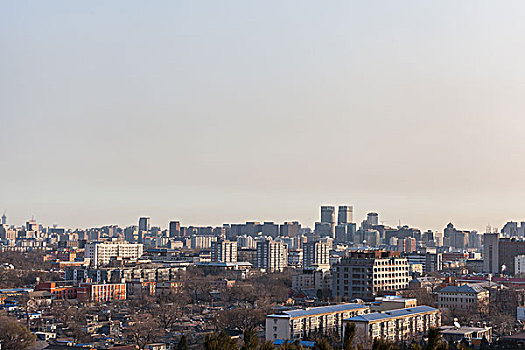 北京景山远眺