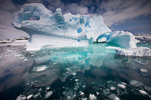 冰山,海峡,南极半岛,南极