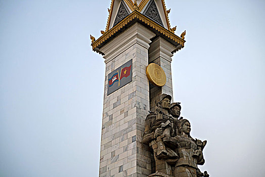 柬埔寨柬越友谊纪念碑