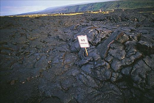 夏威夷,夏威夷大岛,夏威夷火山国家公园,道路