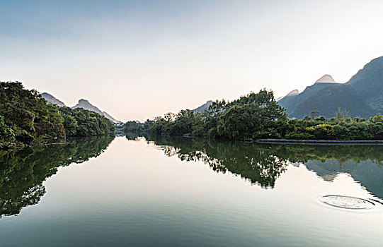 美丽的桂林桃花江