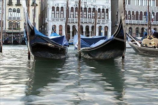 小船,水上,威尼斯,意大利,仰拍
