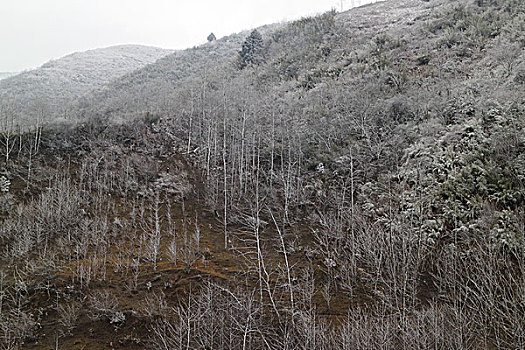 四川雅西高速菩萨岗,服务区,冬季,路面结冰