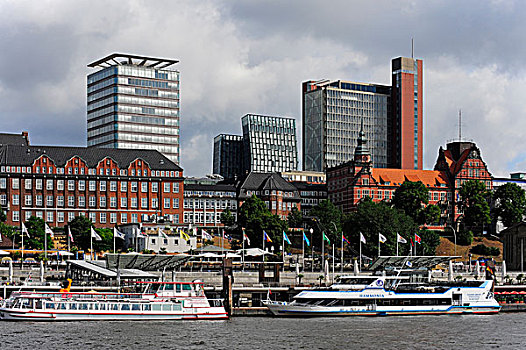 码头,汉堡市,德国,欧洲