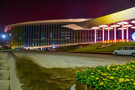 国家会展中心夜景
