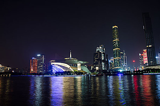 珠江新城夜景