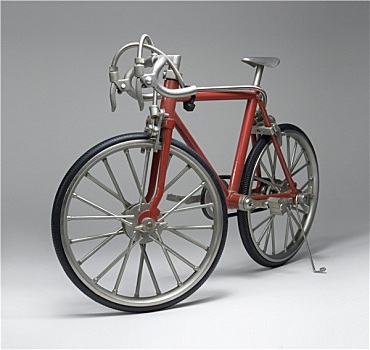 模型,红色,框架,自行车