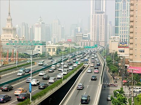 高架路,上海