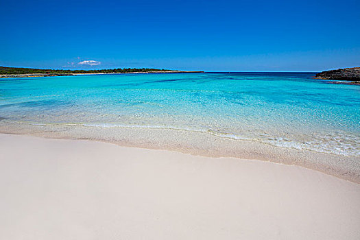 米诺卡岛,儿子,海滩,青绿色,彩色,巴利阿里群岛