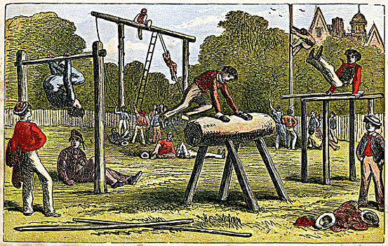 体操,19世纪