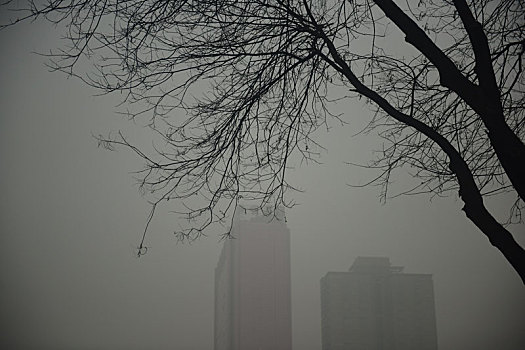 雾霾都市