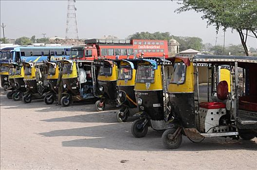 印度,出租车,拉贾斯坦邦,北印度,亚洲