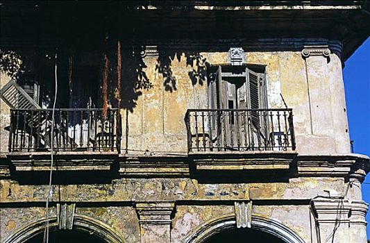样板,巴洛克式建筑,一个,著名,夜总会,哈瓦那老城,老哈瓦那,世界遗产,古巴