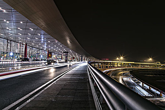 北京市首都国际机场建筑景观