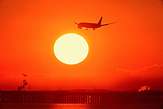 太阳,飞机
