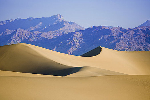 沙丘,沙漠,死谷,死亡谷国家公园,加利福尼亚,美国