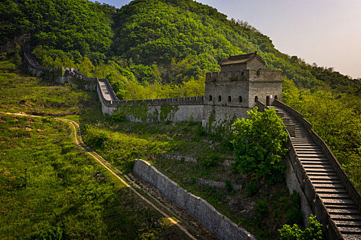 中国,辽宁省,丹东市,虎山,长城