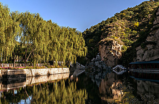 青龙峡的午后