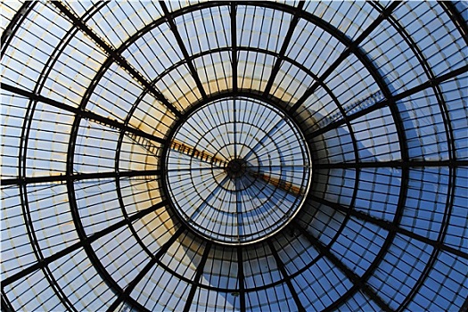 玻璃,画廊,商业街廊,米兰,意大利