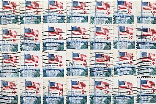 美国,邮票,背景