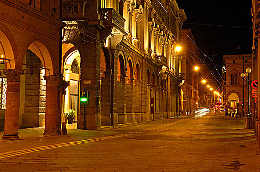 街道,博洛尼亚,艾米利亚-罗马涅大区,意大利,欧洲
