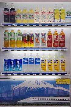 饮料,自动售货机,京都,本州,日本
