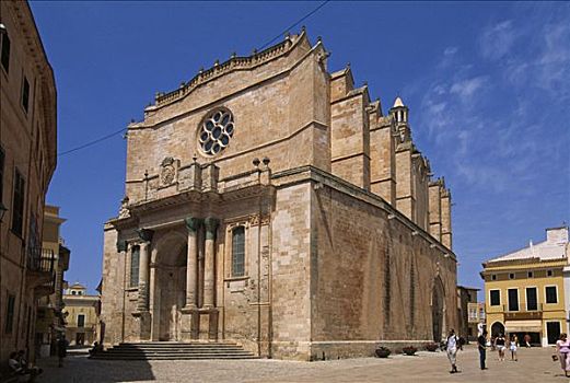 大教堂,米诺卡岛,巴利阿里群岛,西班牙