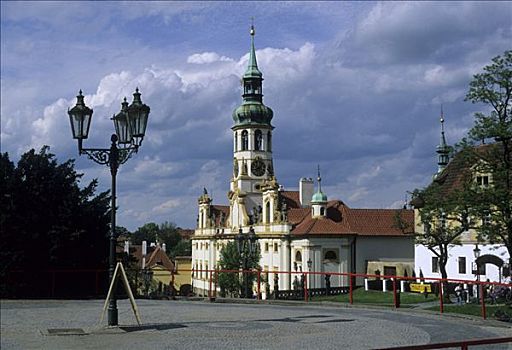 洛雷托,教堂,布拉格,欧洲