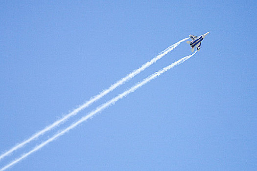 喷气式战斗机,俄罗斯,飞机,公司,蓝天,国际,空军,展示,格洛斯特郡,英格兰,英国,欧洲,欧盟,七月,2006年