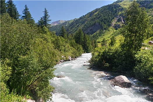 河流,山谷