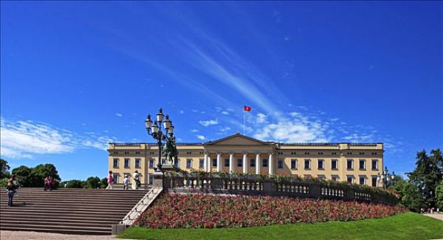 建于19世纪的挪威王宫