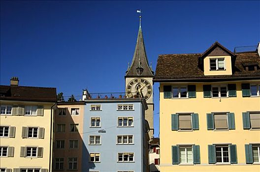 教堂大街,老城,苏黎世,瑞士