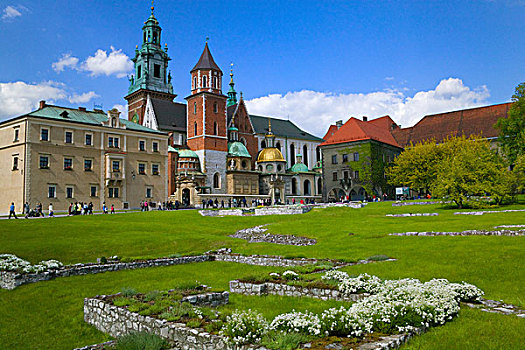 城堡,克拉科夫,波兰