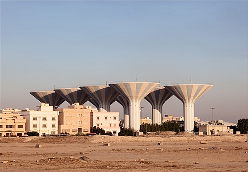 水塔,科威特,中东
