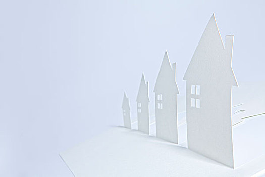房子,模型,白色背景