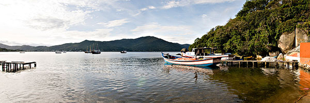 船,湖,巴西