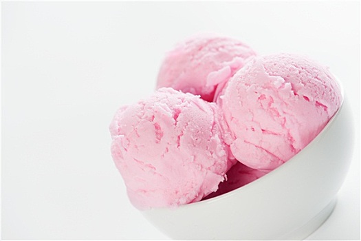 粉色,冰淇淋,留白