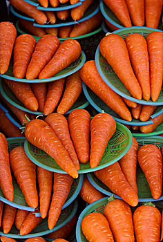 胡萝卜,市场,日本