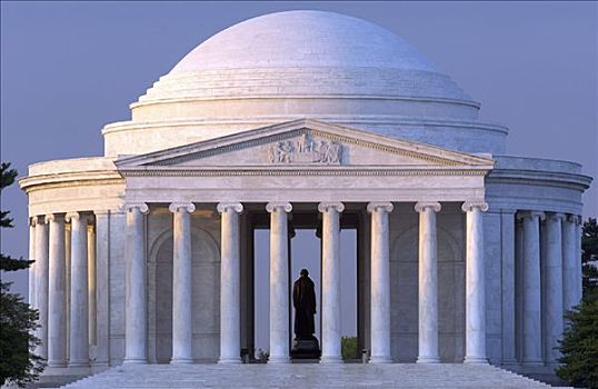 杰佛逊纪念馆,华盛顿特区,美国