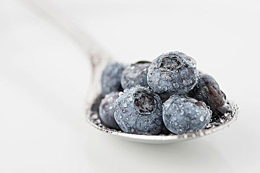 蓝莓,勺子