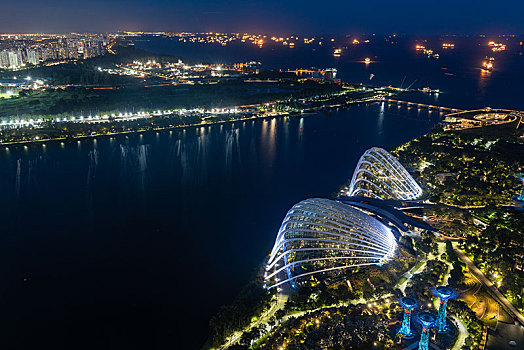 新加坡城市夜景