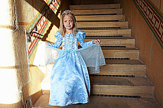公主,楼梯